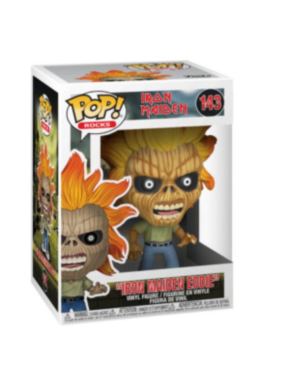 FUNKO POP-ROCKS SERIE=IRON MAIDEN-IRON MAIDEN EDDIE #143
